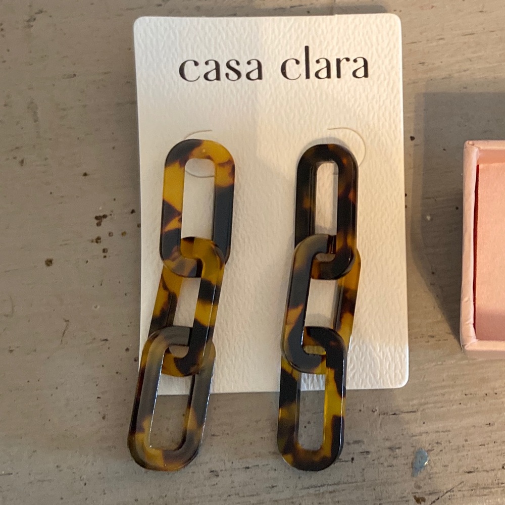 Casa Clara acrylic earrings